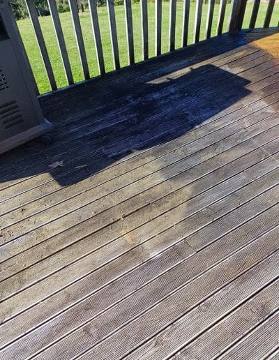 Deck Before Treatment Work